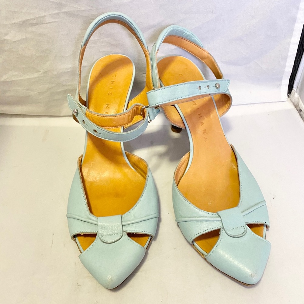 Chie Mihara high heel sandal powder blue EU39 US9